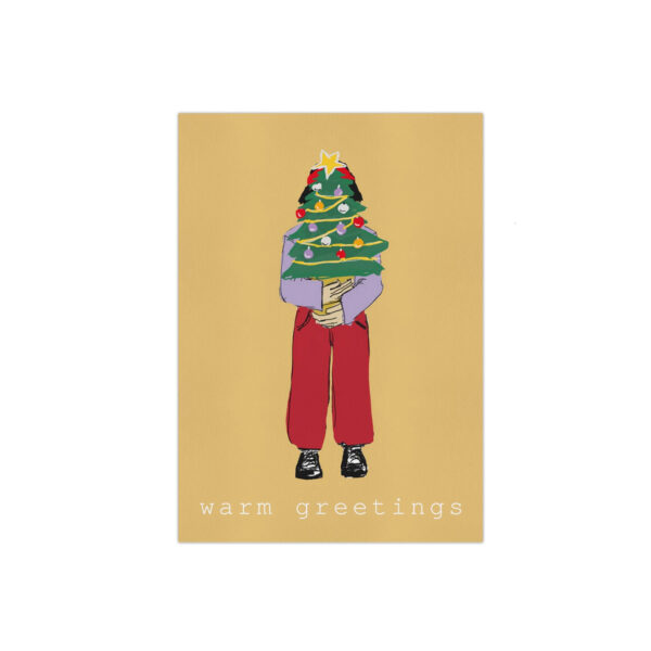 Postkarte "warm greetings 2"