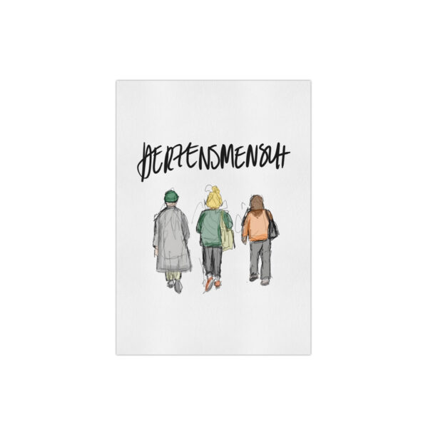 Postkarte "herzensmensch"