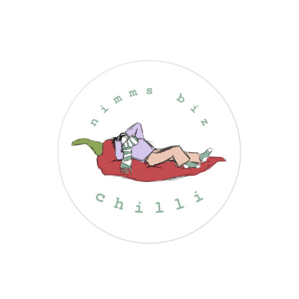 Sticker "nimms biz chilli"
