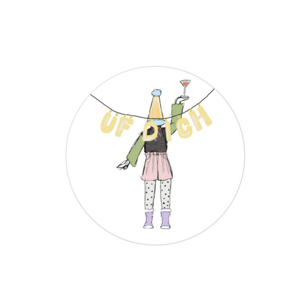 Sticker "uf dich"