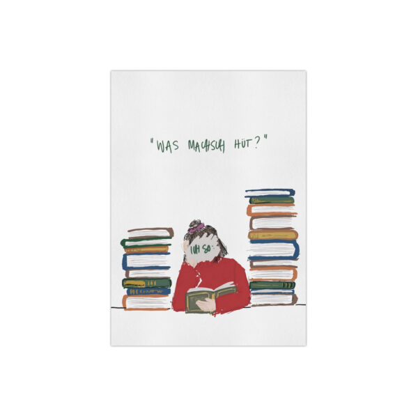 Postkarte "hüt"