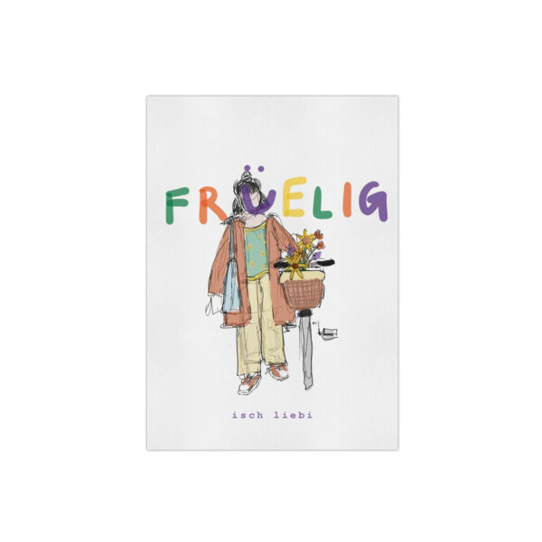 Postkarte "früehlig"