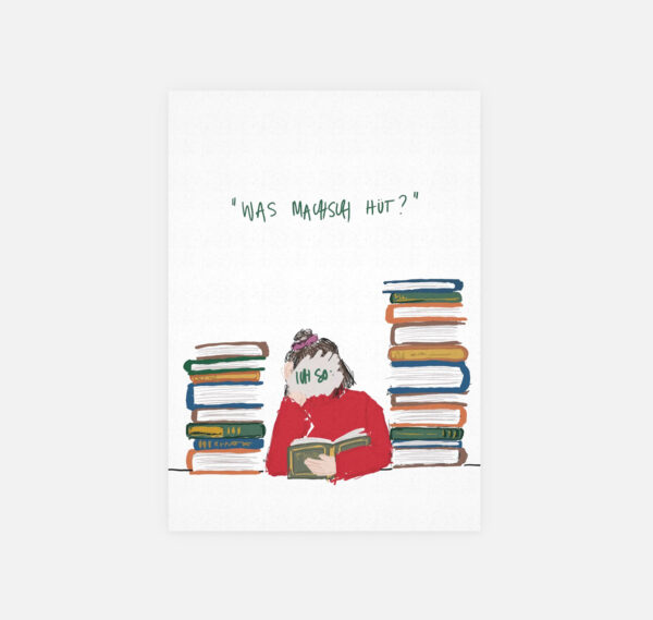Postkarte "hüt"